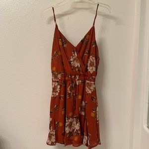 Floral mini dress
